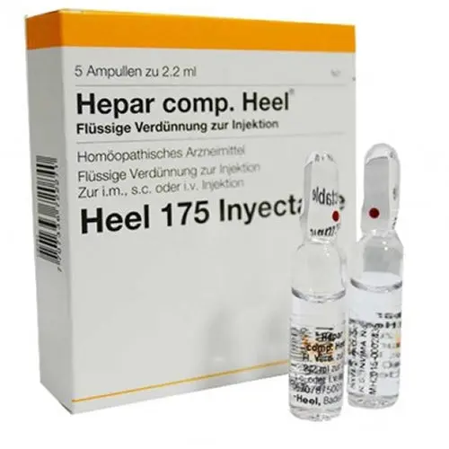 HEPAR AMPOLLA X 2.2 ML ( HEEL) PRECIO X UNIDAD