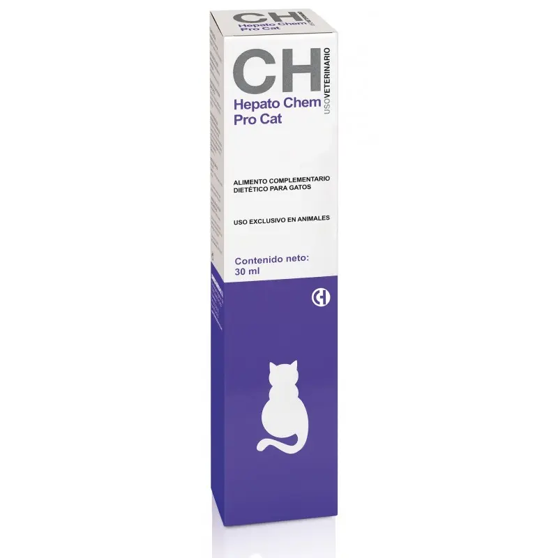 Hepato Chem Cat Pro 30 Gr – Hepatoprotector en Pasta para Gatos | Chemical Ibérica