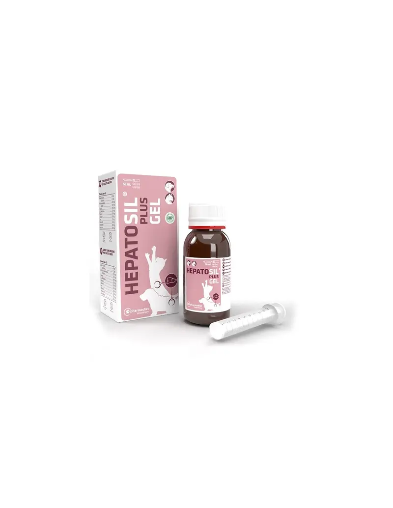 Hepatosil Plus Gel 50 ml – Protector Hepático para Perros y Gatos | Pharmadiet