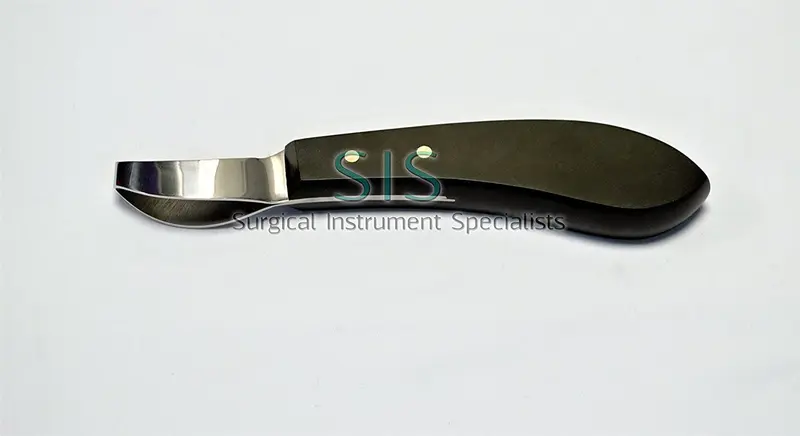 Herrador Loop Cuchillo lazo grande plástico mango de baquelita Vet Buscador Cuchillo de Pezuña