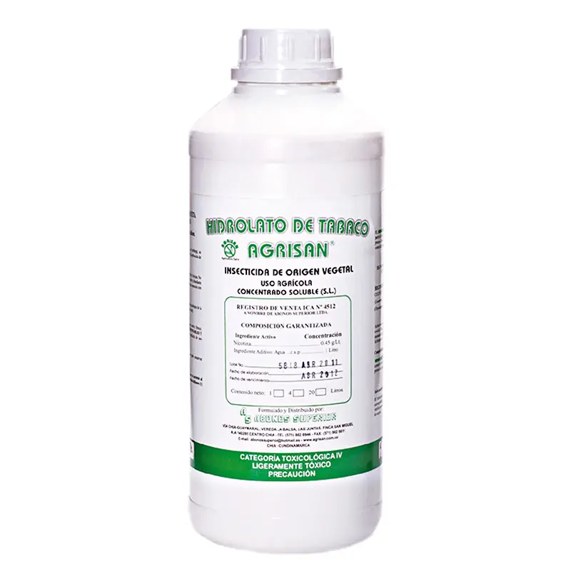 Hidrolato De Tabaco Agrisan x 1 Lt