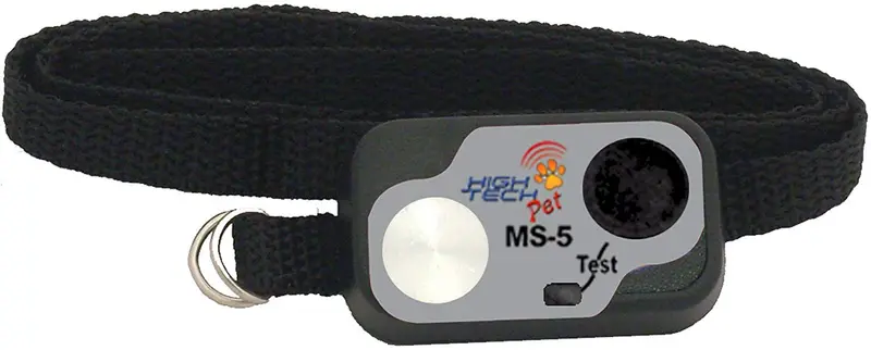 High Tech Pet Collar de Micro Sonic 5 impermeable con Digital Transmisor MS-5