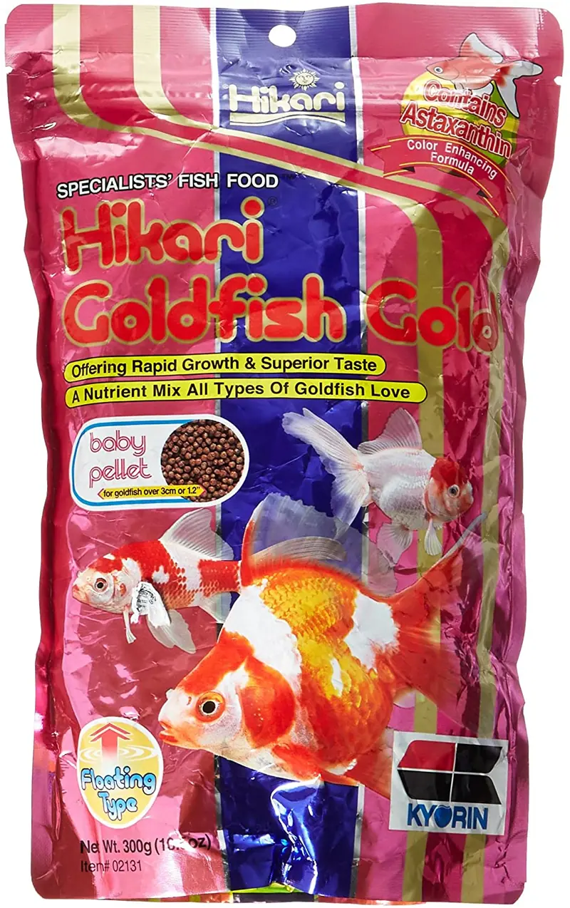 Hikari Gold Gold Fish Food 10.5 oz - Pellet para bebé