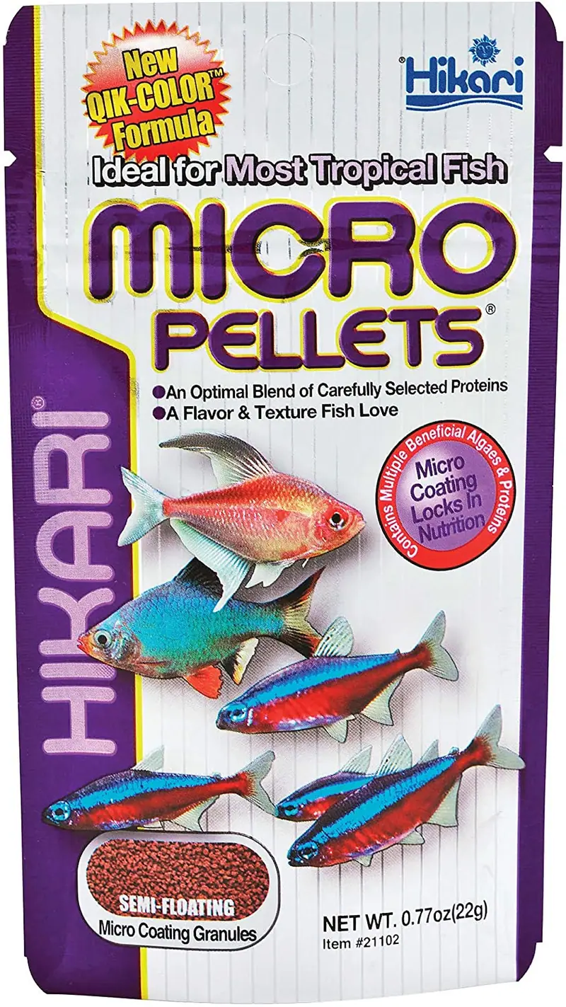 Hikari Peces Comida, Negro