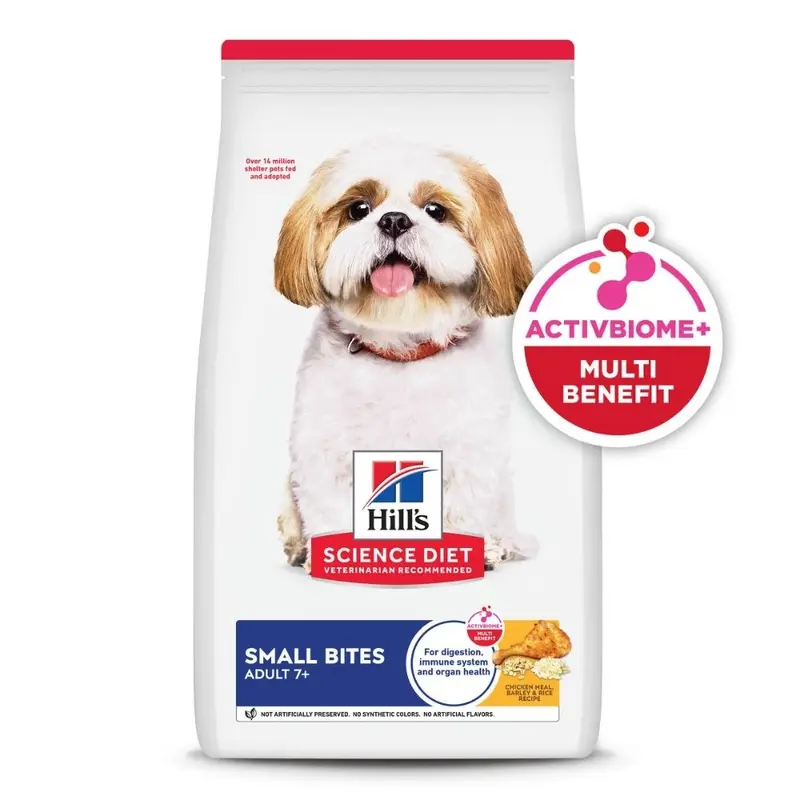 Hill's Adult 7+ comida para perro senior raza pequeña