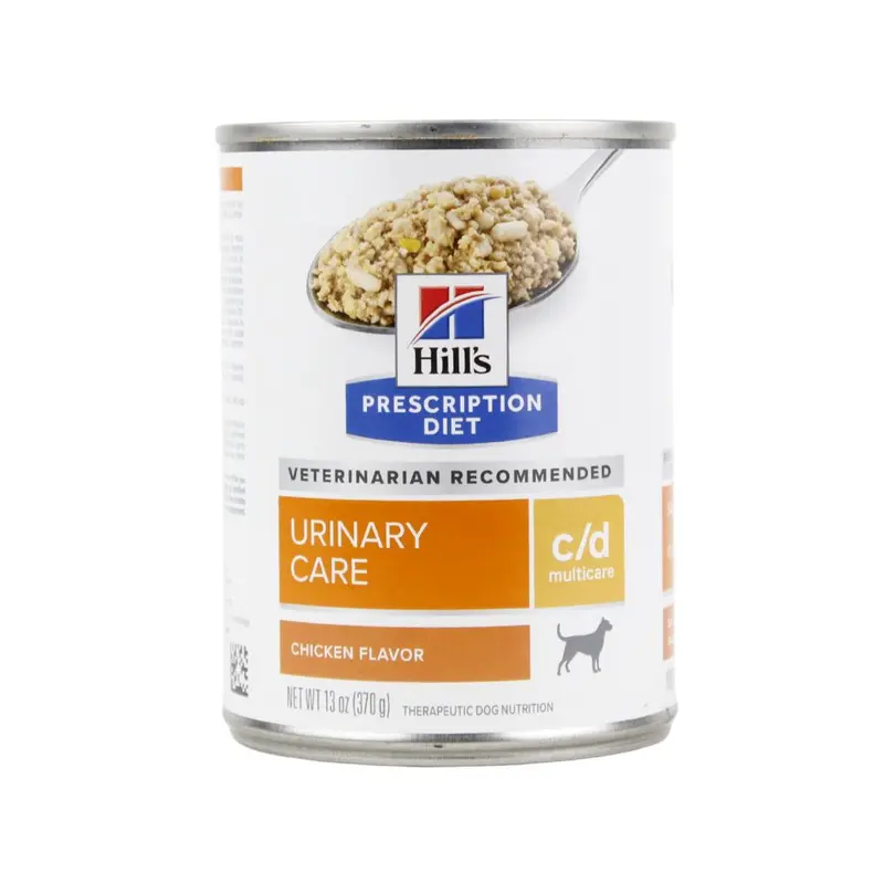 Hills C/D Urinary Lata Perro Sabor Pollo 370 G