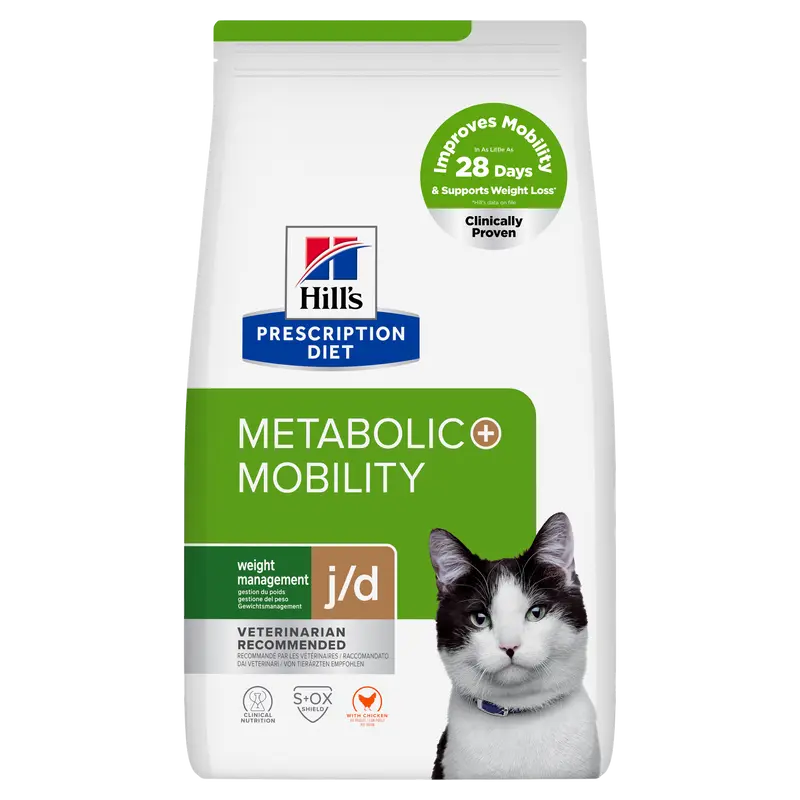 Hill's Gato Metabolic + Mobility Pollo 8 kg