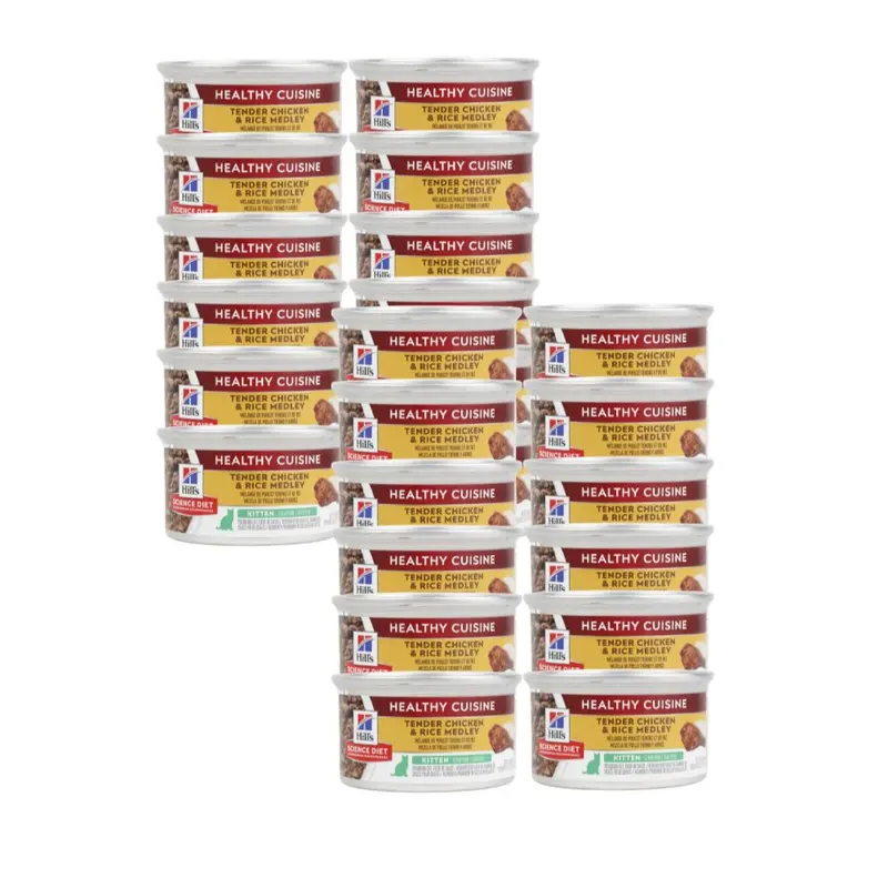 Hills Healthy Cuisine Kitten Lata 79 G 24 Pz