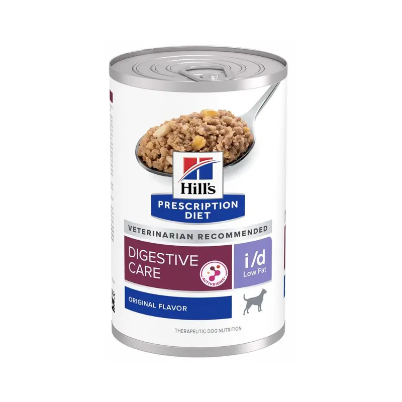 Hills I/D Gastrointestinal Low Fat Lata Perro 370 G