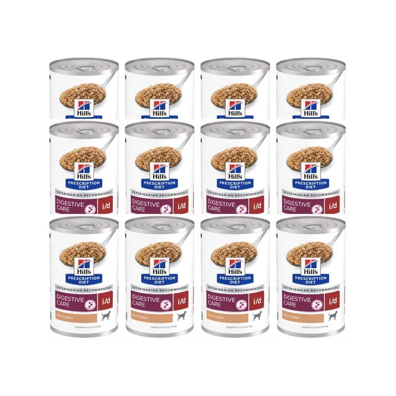 Hills I/D Pavo Lata 370 G Perro 12 Pz