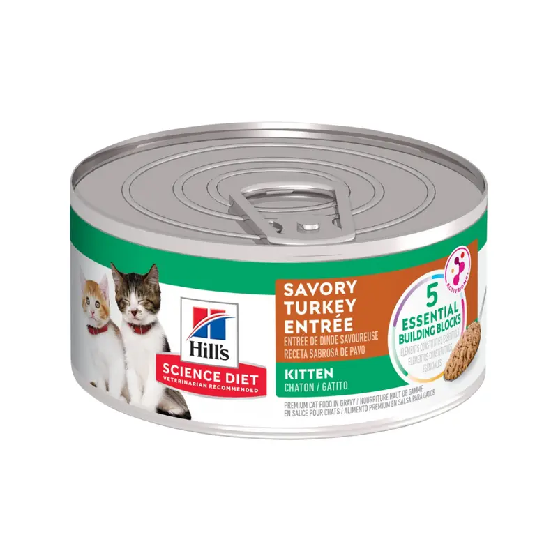 Hills Kitten Sabor Pavo Lata 2.9 Oz