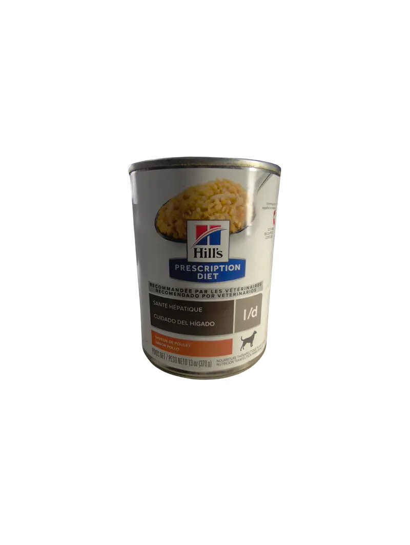 HILLS LATA L/D CANINO HIGADO 13 OZ (HEPÁTICO)