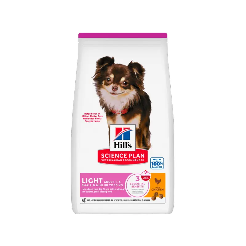 Hill's Light Adult Small & Mini con pollo pienso para perros