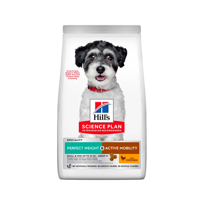 Hill's Perfect Weight & Active Mobility Small & Mini pienso para perros