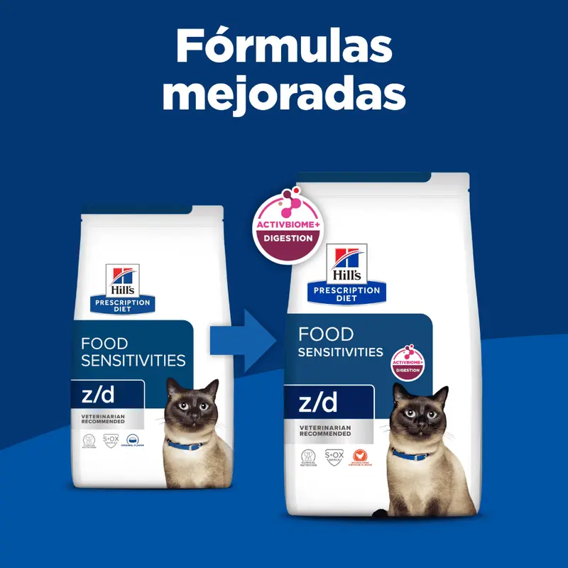 Hill's Prescription Diet z/d comida Gato sensibilidades