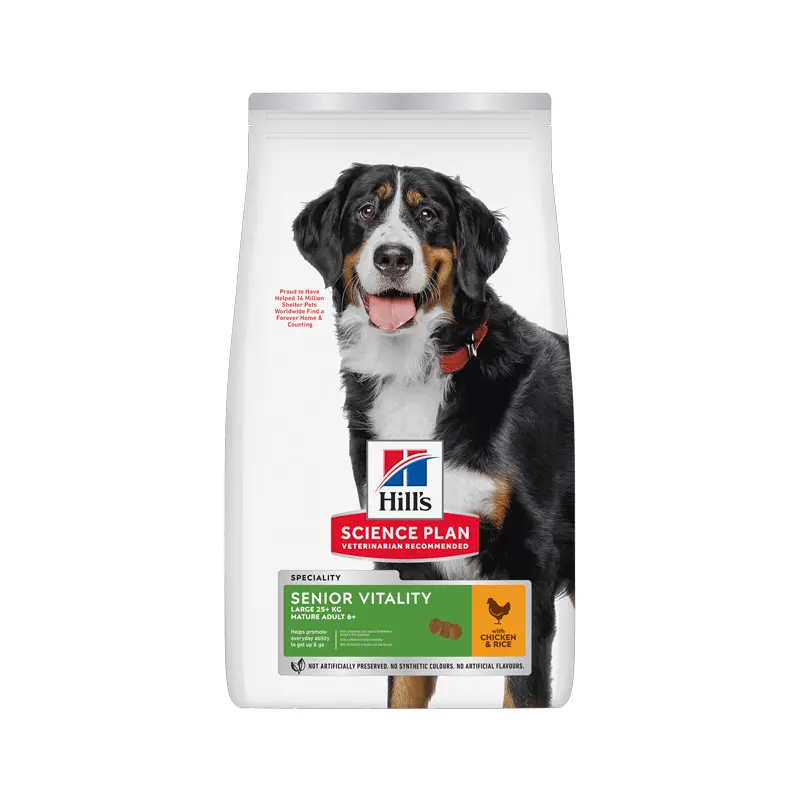 Hill's Senior Vitality 6+ Large con pollo pienso para perros