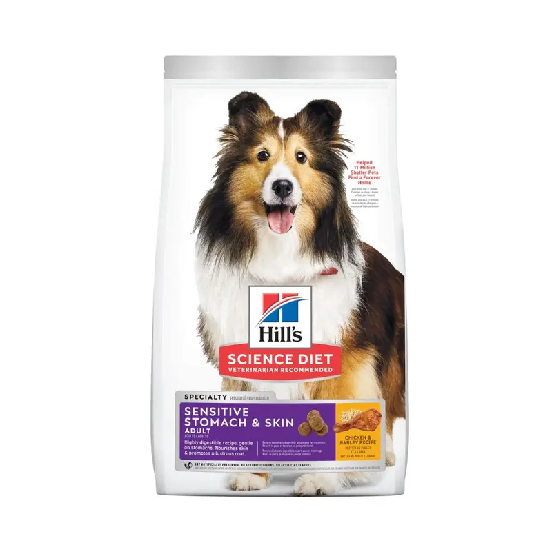 Hills Sensitive Stomach & Skin Perro Adulto 7 Kg