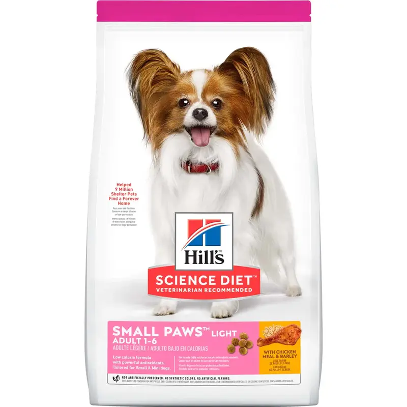 HILLS SMALL PAWS LIGHT 4.5 LB