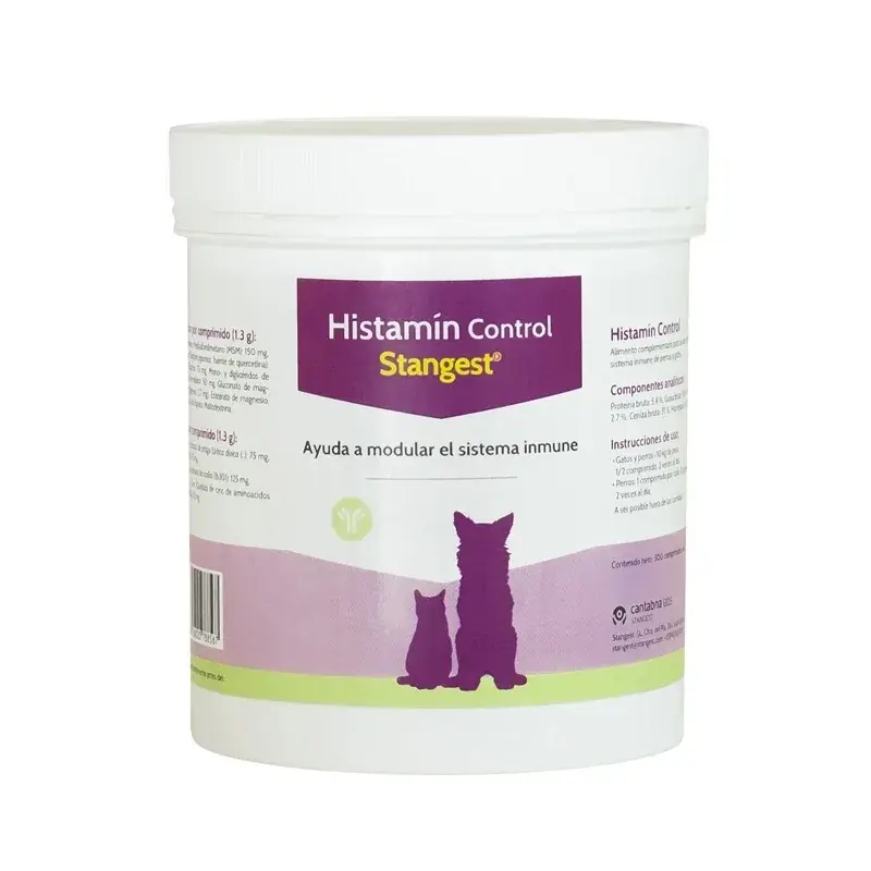 Histamin Control 300 Comprimidos – Antihistamínico Natural para Perros y Gatos