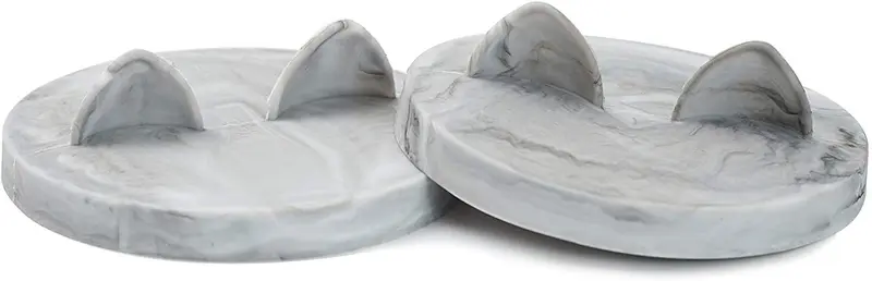 HolaStar - Tapas de silicona para latas de alimentos, para perros y gatos, 3 latas de tamaño estándar