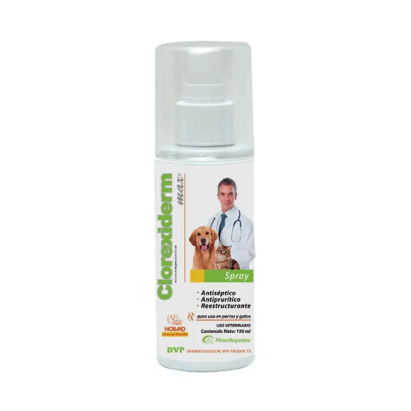 Holland Clorexiderm Max Spray 120Ml