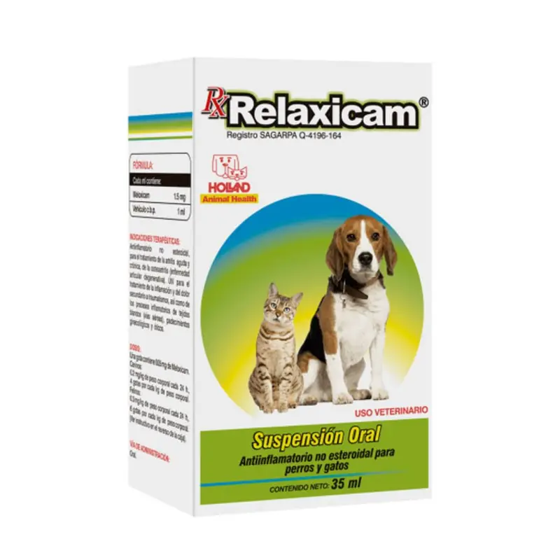 Holland Rx Relaxicam Suspensión Oral 1.5Mg 10Ml