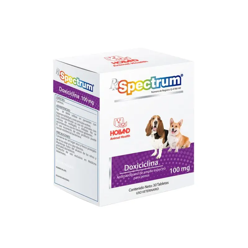 Holland Rx Spectrum Doxiciclina 100Mg 30Tab
