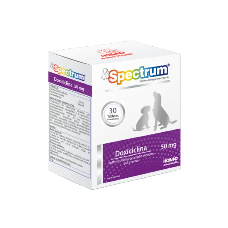 Holland Rx Spectrum Doxiciclina 50Mg 30Tab