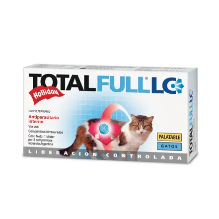 Holliday Total Full Lc Gatos 2 Comprimidos
