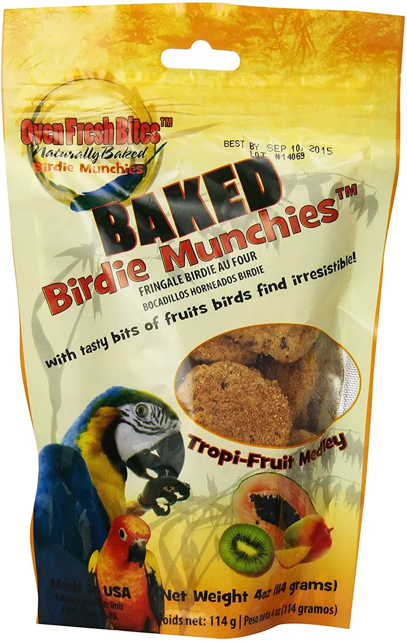 Horno Fresh Bites Birdie Munchies Pet Treat, 4-Ounce