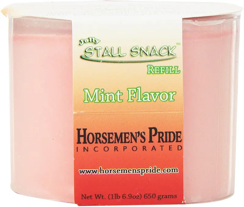 Horseman 's Pride SS204 M Stall Snack caballo Treat Refill, Verde menta, 1.5-lbs., N/A