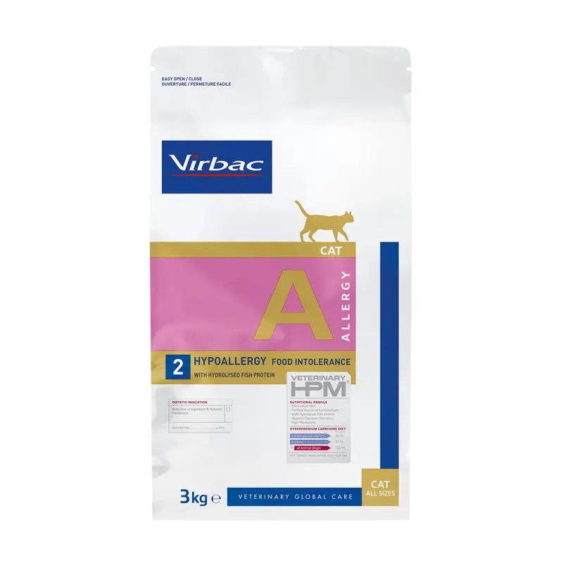 HPM Hypoallergy A2 Gatos x 3 kg