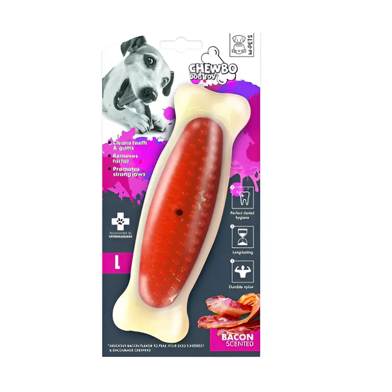 Hueso Chewbo Con Sabor A Bacon L