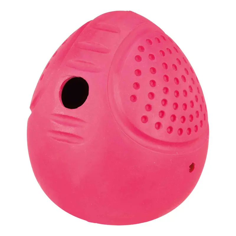 Huevo para Snacks con Voltereta de Caucho