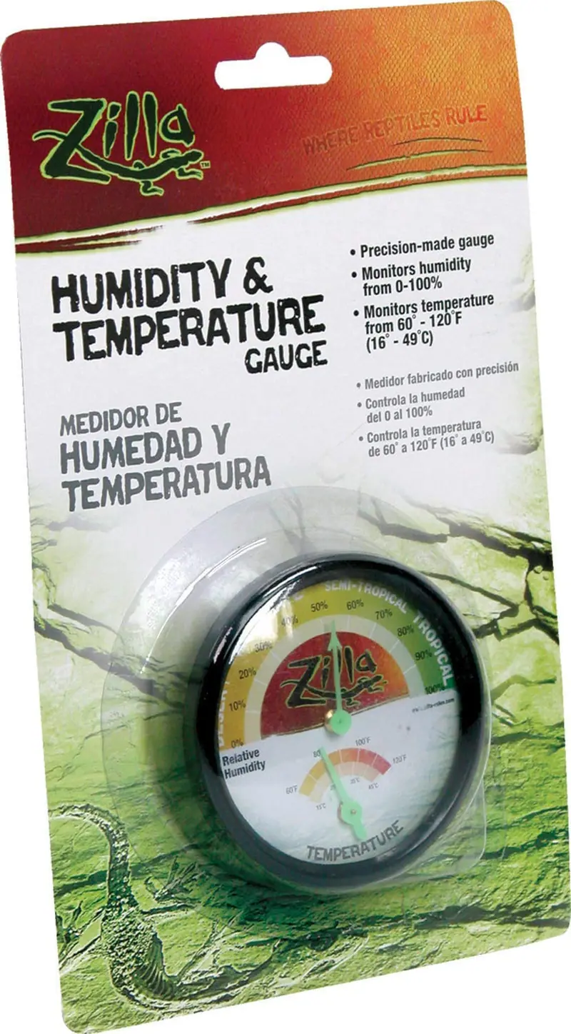 Humedad & Dial de temperatura Gauge