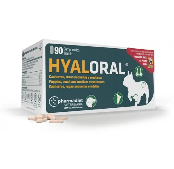 Hyaloral Razas Pequeñas 90 comprimidos