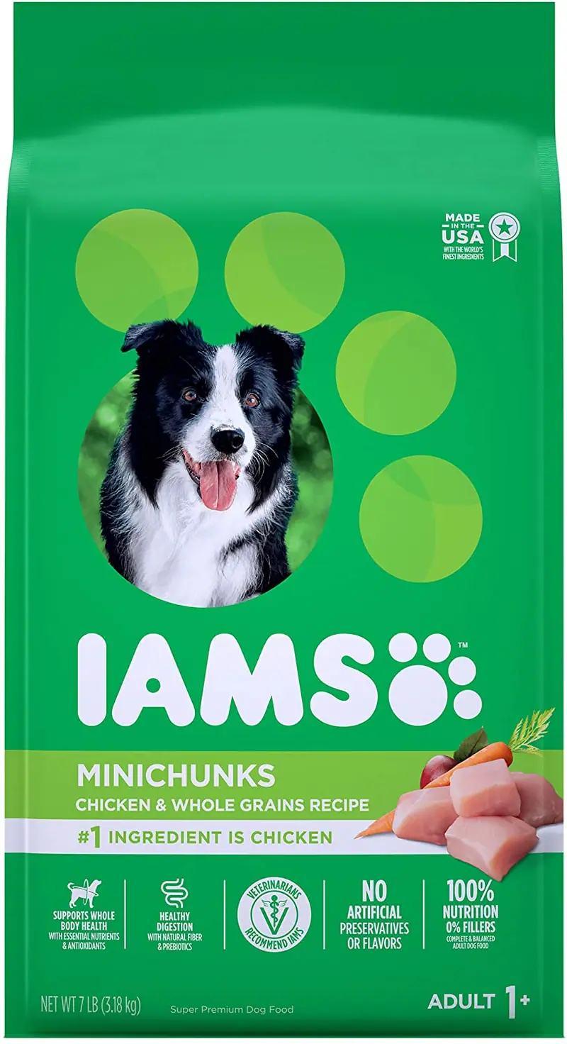 IAMS PROACTIVE HEALTH Minichunks Dry Dog Food, Chicken