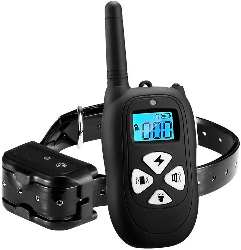 Iduola Shock Collar for Dogs Dog Training Collar with Remote, Shock Collars for Small Medium Large Pets Training, [2018 Upgraded Version] 1000ft Waterproof Rechargeable Beep/Vibration/Electric Shock
