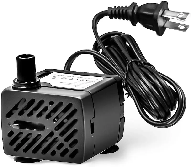 ILEBYGO 50 GPH 3W Mini bomba de agua sumergible para acuarios, tanque de peces, bombas para hacer ondas, estanque, fuente, hidropónica