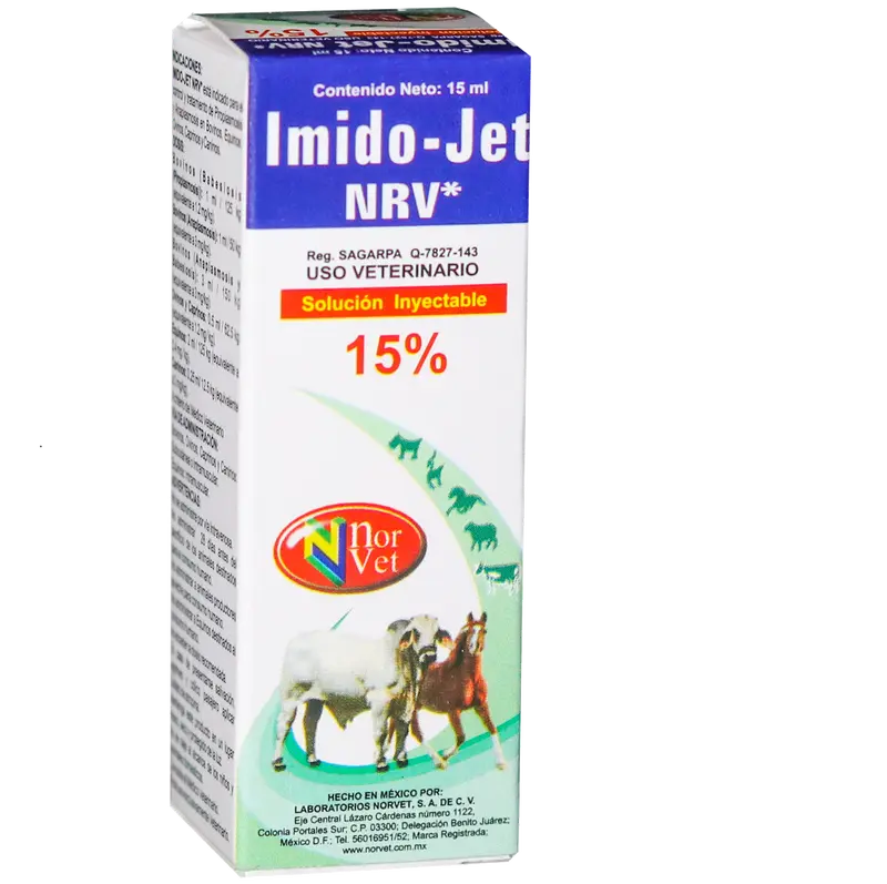 Imido-jet NRV 15 mL ( Imidocarb )