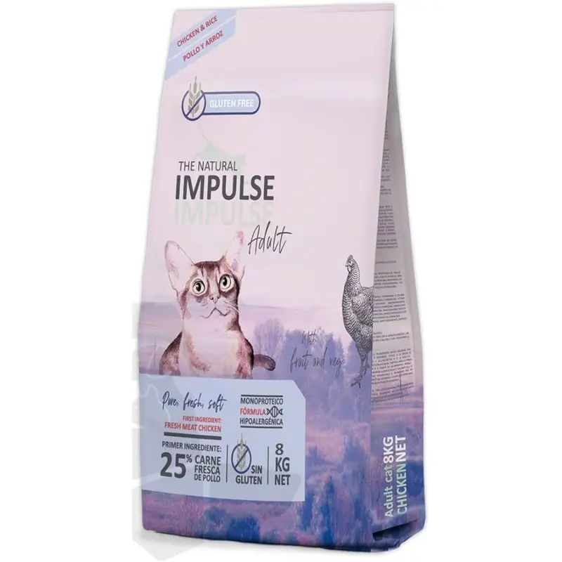 IMPULSE NATURAL GS ADULTO 8KG