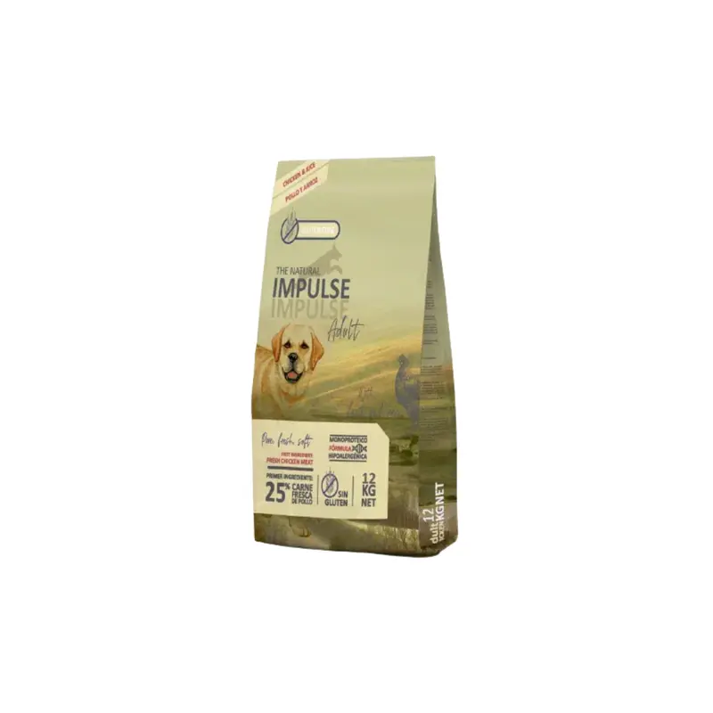 IMPULSE NATURAL PS ADULT. POLLO 12KG