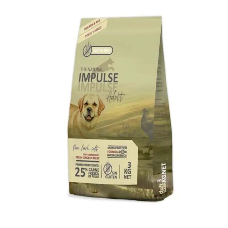 IMPULSE NATURAL PS POLLO 3KG