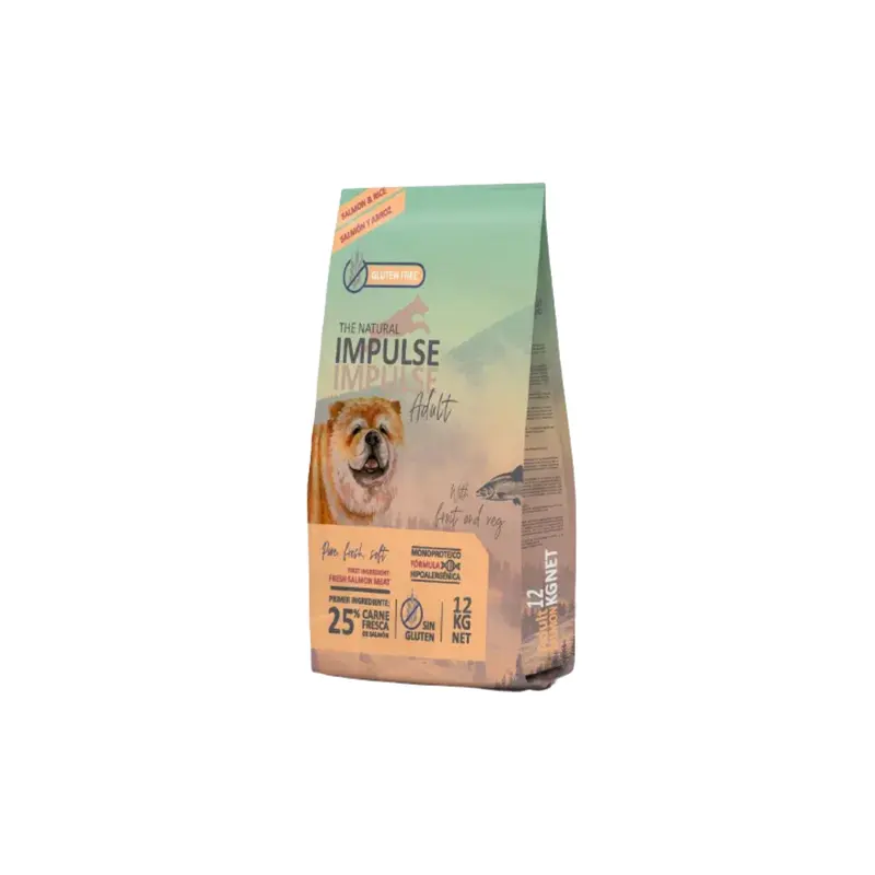 IMPULSE NATURAL PS SALMON 12KG