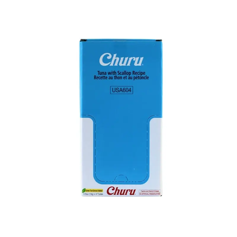 Inaba Churu Atun/Scallop Caja C/6 Bolsas C/*4Pz*