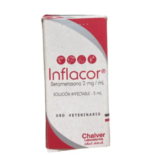 INFLACOR X 5 CC