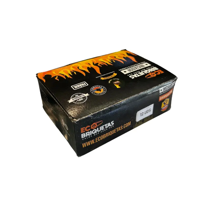 Iniciadores de Fuego Ecobriquetas x 12 Und