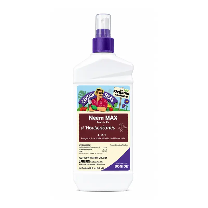 Insecticida Captain Jack's Nemm Max / 12 Oz