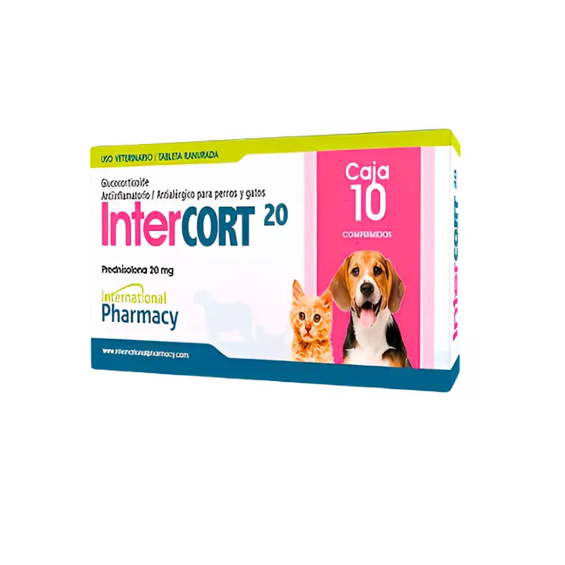 Intercort 20 Mg Caja de 10 Tabletas