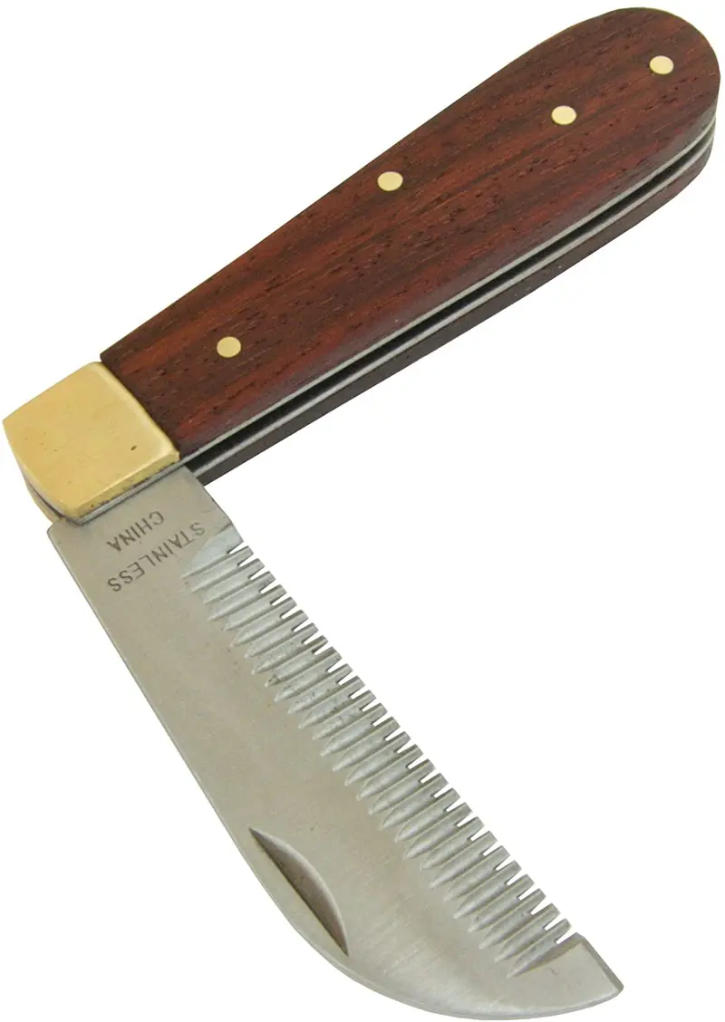 Intrepid International mane Adelgazamiento cuchillo con hoja plegable